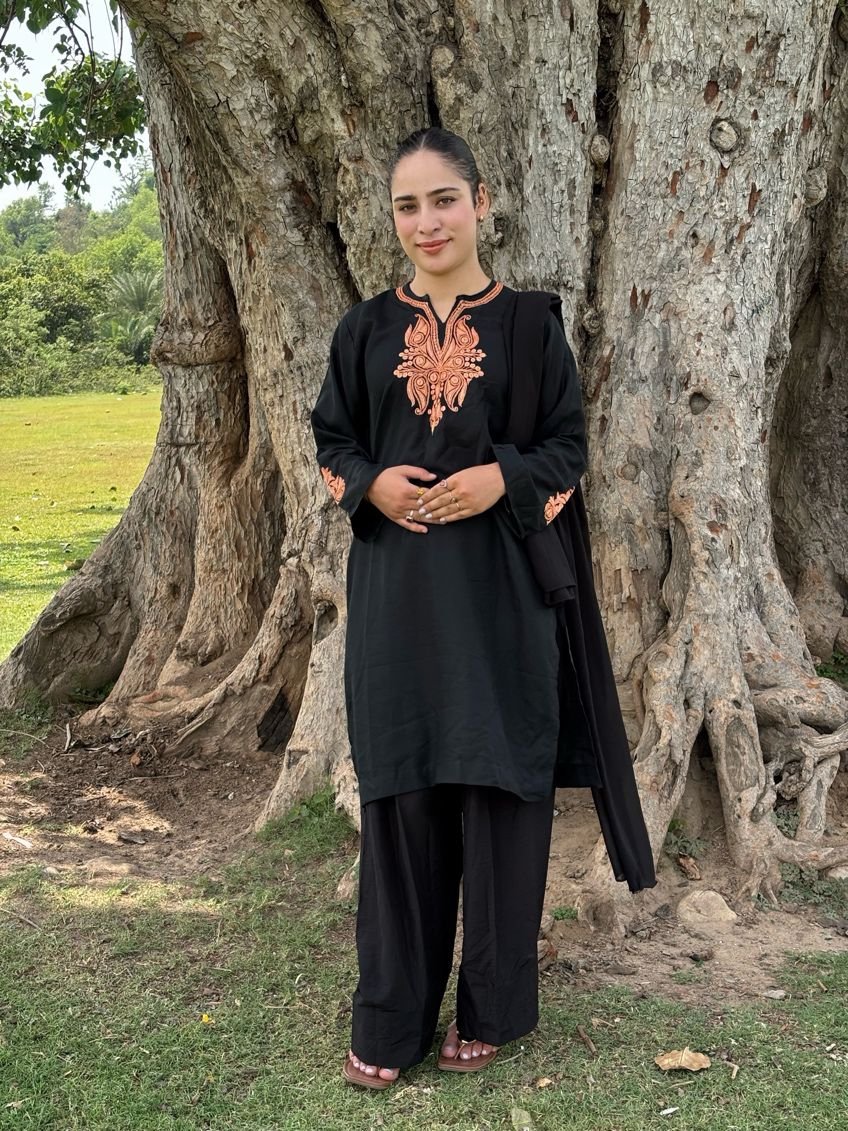 Kashmiri Tilla Cotton Salwar